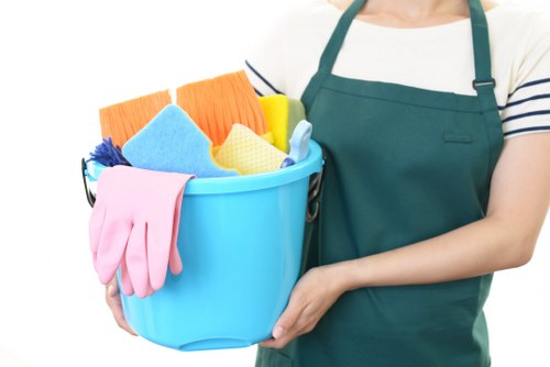 Professional Airbnb turnover cleaning in an Ilford flat with fresh bedding and tidy surfaces