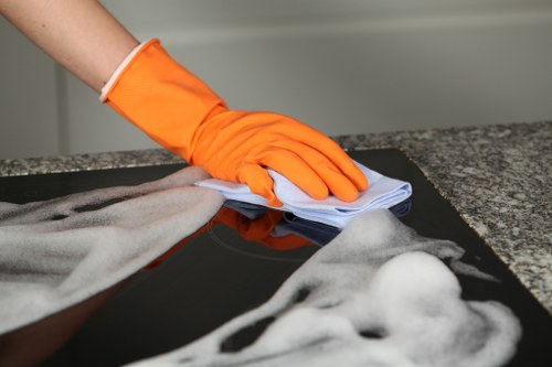 Commercial stain removal for office seating in Ilford