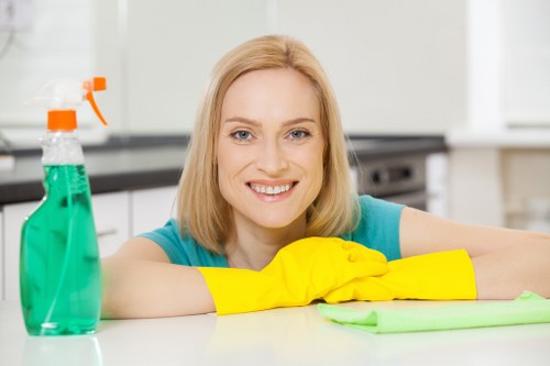 Move-out cleaning equipment ready for a property clean in Ilford
