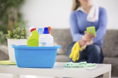 On-site rug cleaning for an Ilford household
