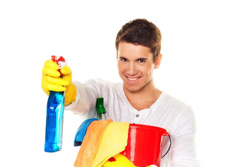 Removing odours and dust from a used mattress in a local home